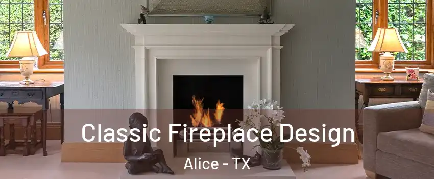  Classic Fireplace Design Alice - TX