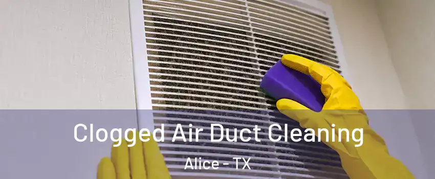  Clogged Air Duct Cleaning Alice - TX