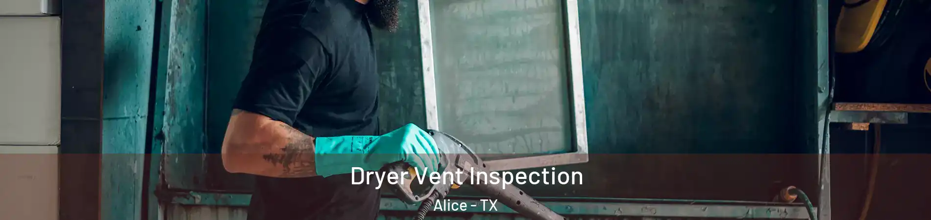  Dryer Vent Inspection Alice - TX