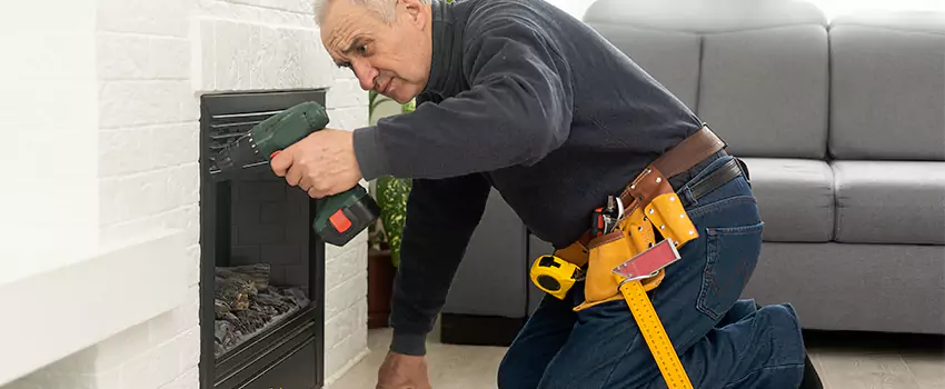 New Indoor Fireplace Installation in Alice, Texas
