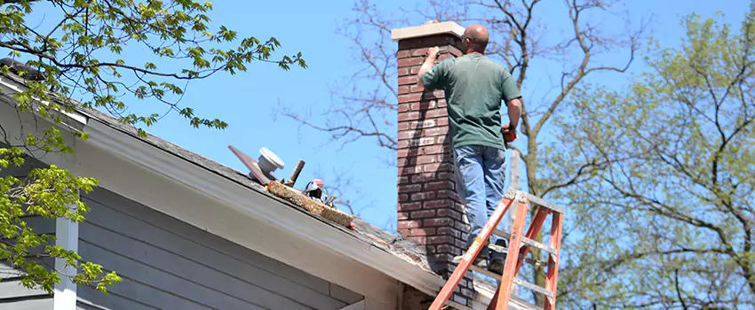 Vinyl and PVC Chimney Flashing Installation in Alice, TX