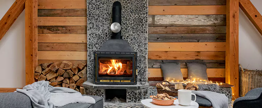 Thelin Hearth Products Direct Vent Gas Stove Fireplace Inspection in Alice, Texas