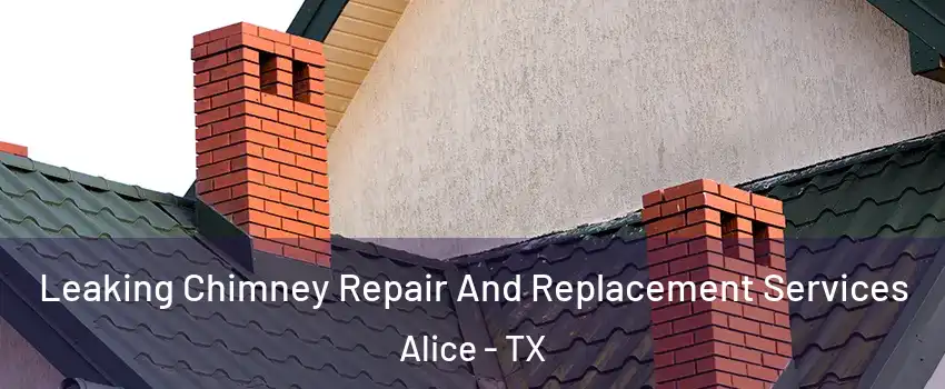  Leaking Chimney Repair And Replacement Services Alice - TX